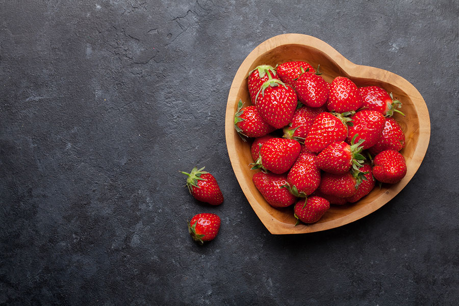 Erdbeeren aus der Region Bünde